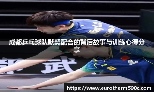 成都乒乓球队默契配合的背后故事与训练心得分享